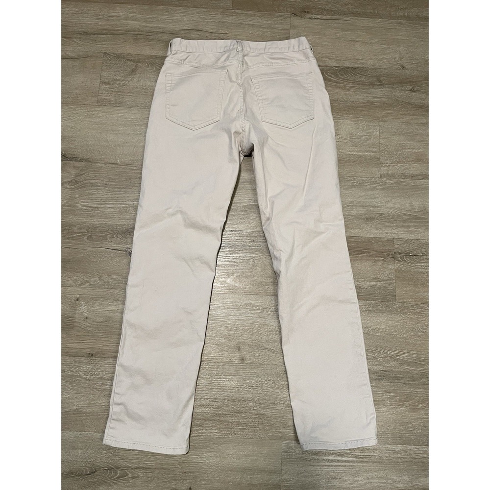 H&M Jeans Mens Size 29x30 Cream Beige Regular Fit Straight Jeans - Picture 2 of 8